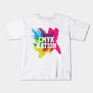 CMYK Nation Kids T-Shirt